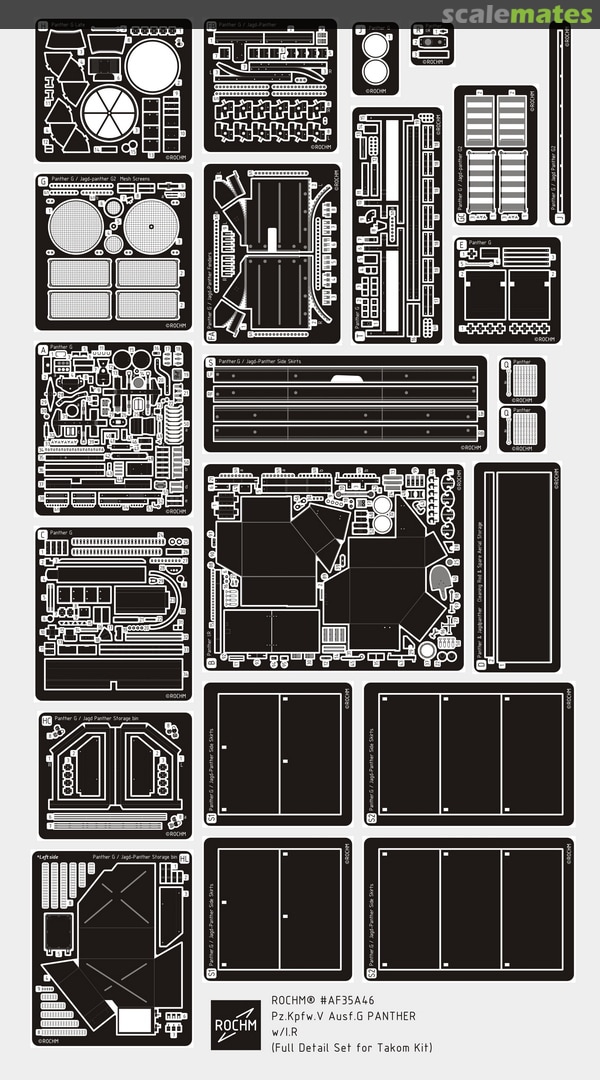 Boxart Pz.Kpfw.V Ausf.G PANTHER w/I.R AF35A46 Rochm Boxart Pz.Kpfw.V Ausf.G PANTHER w/I.R AF35A46 Rochm
