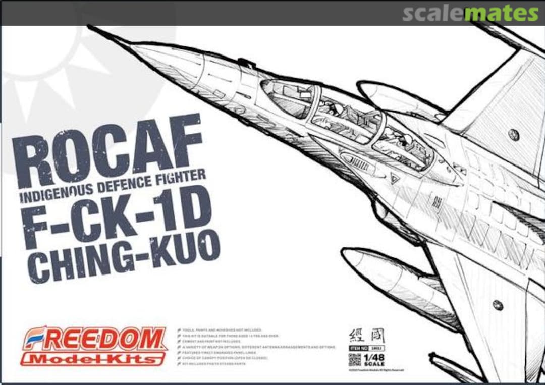 Boxart ROCAF F-CK-1D Ching-kuo 18013 Freedom Model Kits