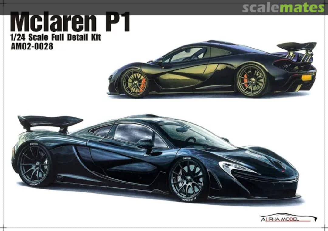 Boxart McLaren P1 AM02-0028 Alpha Model