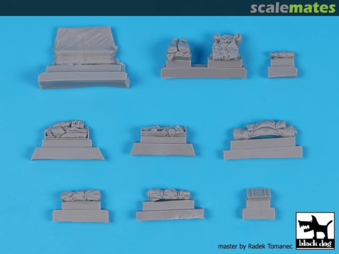 Contents M4A1 Halftrack Accessories Set T72151 Black Dog Contents M4A1 Halftrack Accessories Set T72151 Black Dog