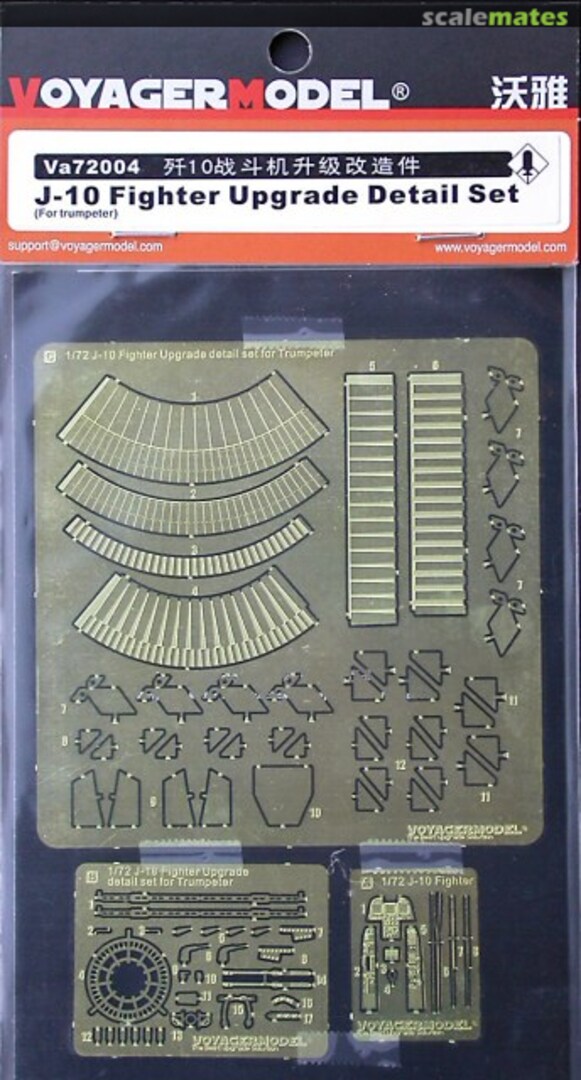 Boxart J-10 Fighter Va72004 Voyager Model Boxart J-10 Fighter Va72004 Voyager Model
