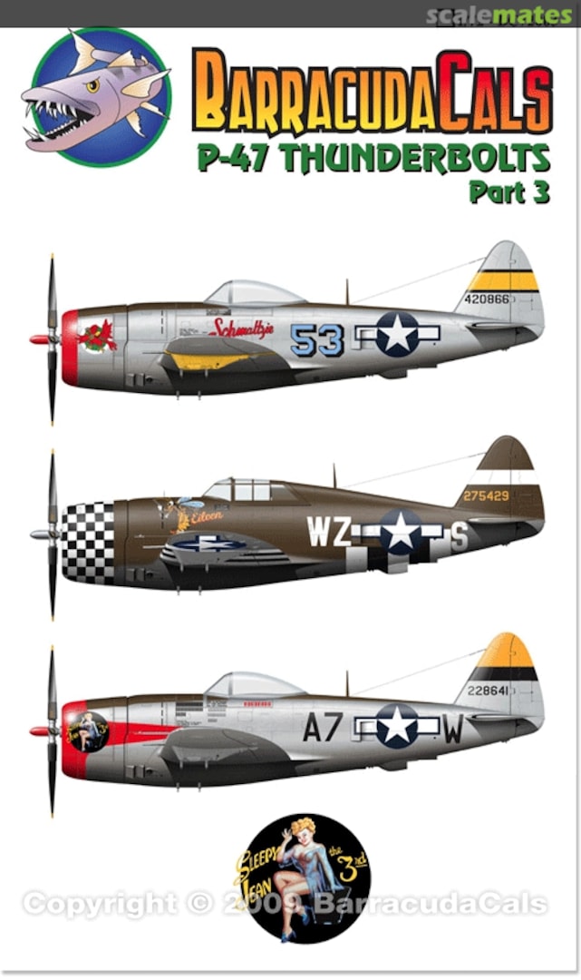 Boxart P-47 Thunderbolts - Part 3 BC72003 Barracuda Studios Boxart P-47 Thunderbolts - Part 3 BC72003 Barracuda Studios