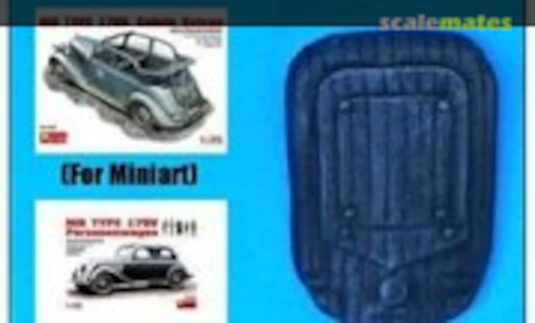 1:35 Mercedes 170V radiator cover closed (U-Models UM 259) UM 259