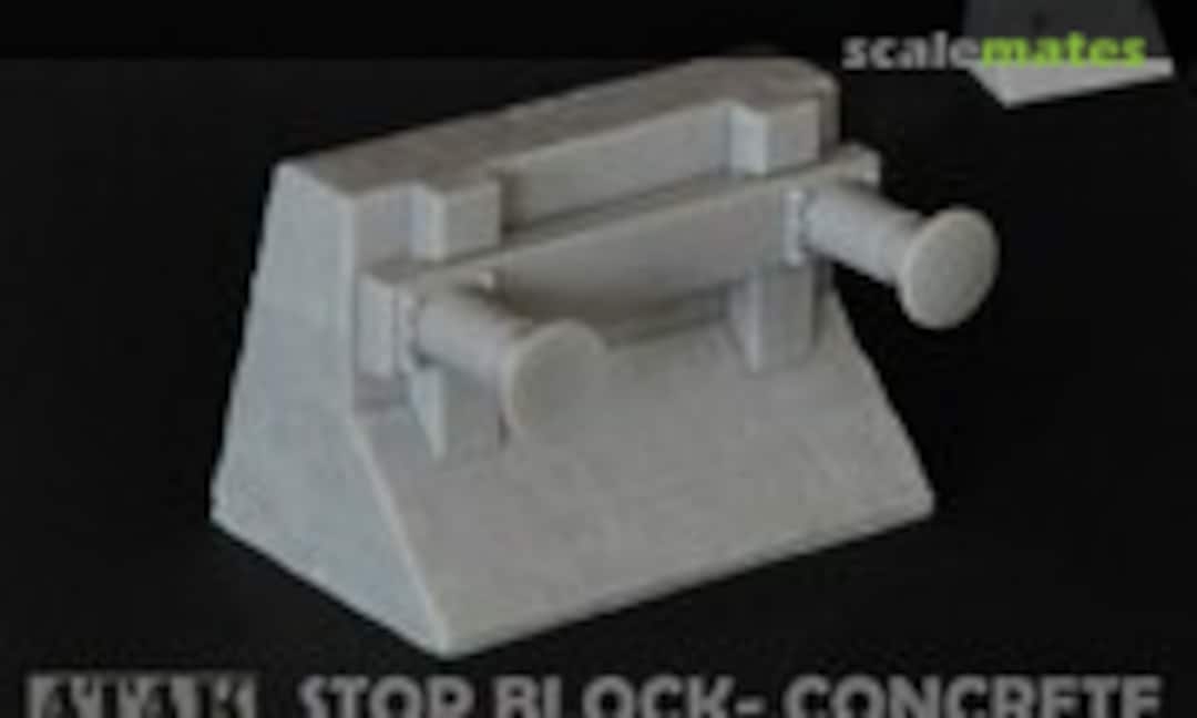 1:35 Stop Block - Concrete (Atak Model 35A19) 35A19