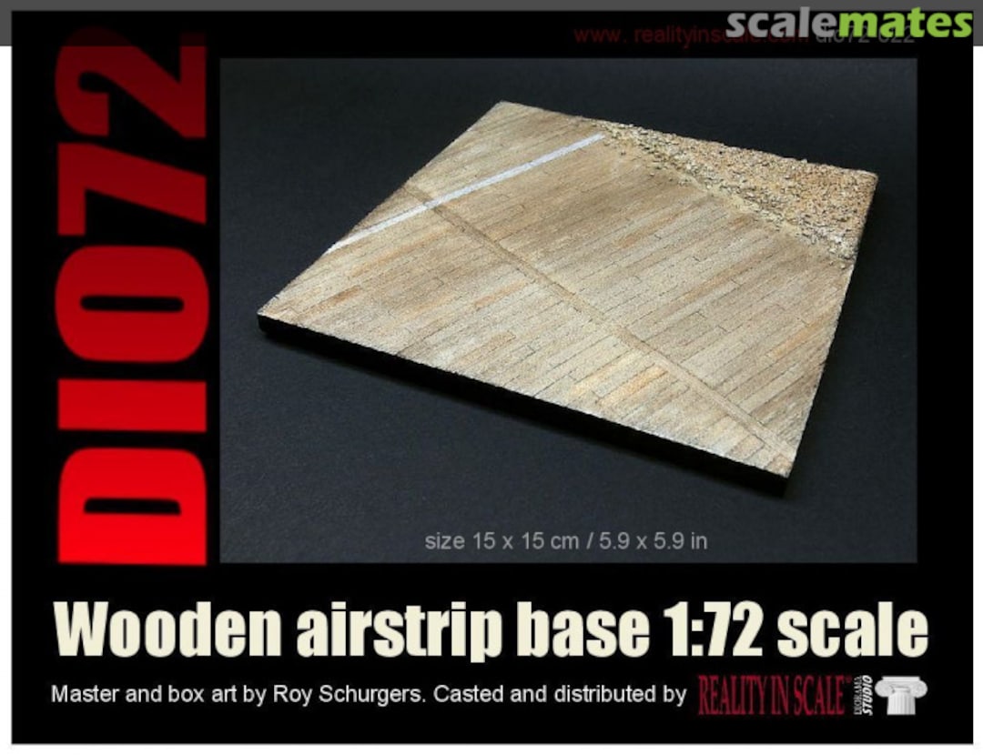 Boxart Wooden Airstrip Base DIO72-022 DIO72 Boxart Wooden Airstrip Base DIO72-022 DIO72