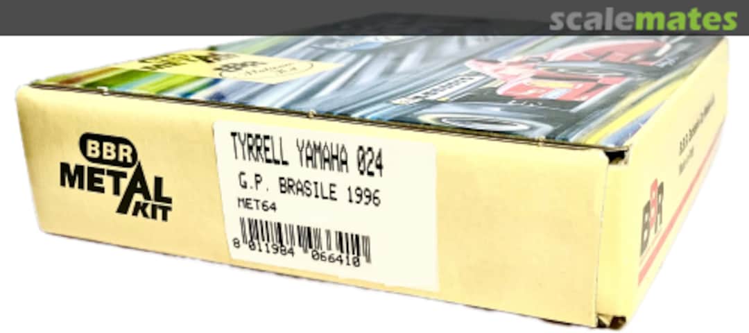 Boxart Tyrrell Yamaha 024 MET64 BBR Boxart Tyrrell Yamaha 024 MET64 BBR