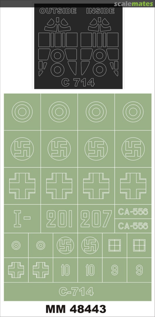 Boxart Caudron C-714 MM48443 Montex Boxart Caudron C-714 MM48443 Montex