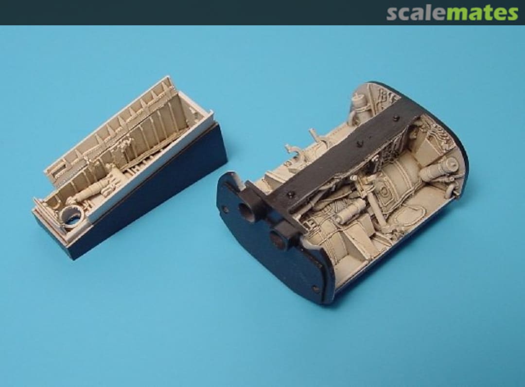 Boxart F-8 Crusader Wheel bays 4173 Aires Boxart F-8 Crusader Wheel bays 4173 Aires