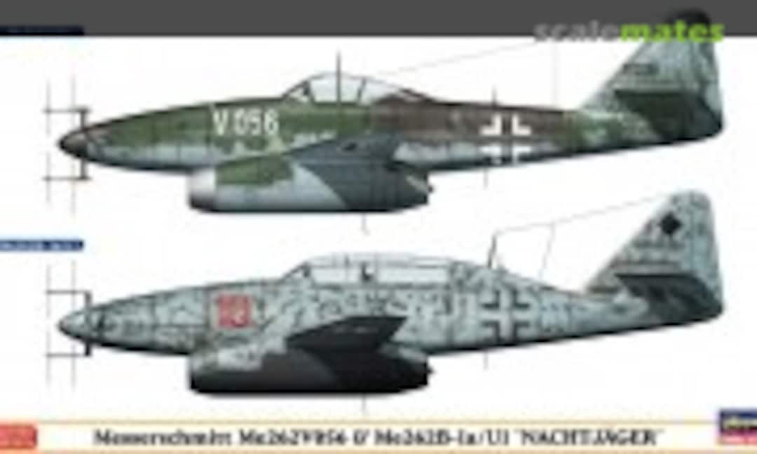 1:72 Messerschmitt Me262V056 &amp; Me262B-1a/U1 (Hasegawa 02236)