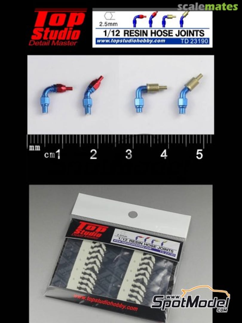 Boxart Hose Joints (2.5mm) TD23190 Top Studio Boxart Hose Joints (2.5mm) TD23190 Top Studio