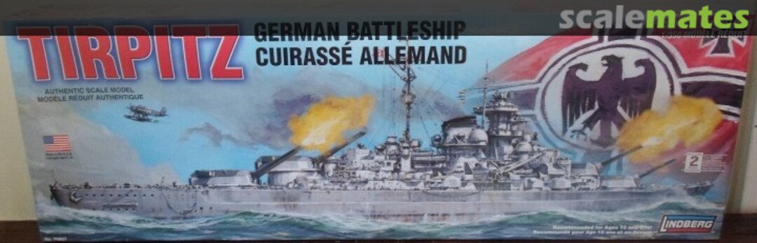 Boxart Tirpitz 70827 Lindberg Boxart Tirpitz 70827 Lindberg