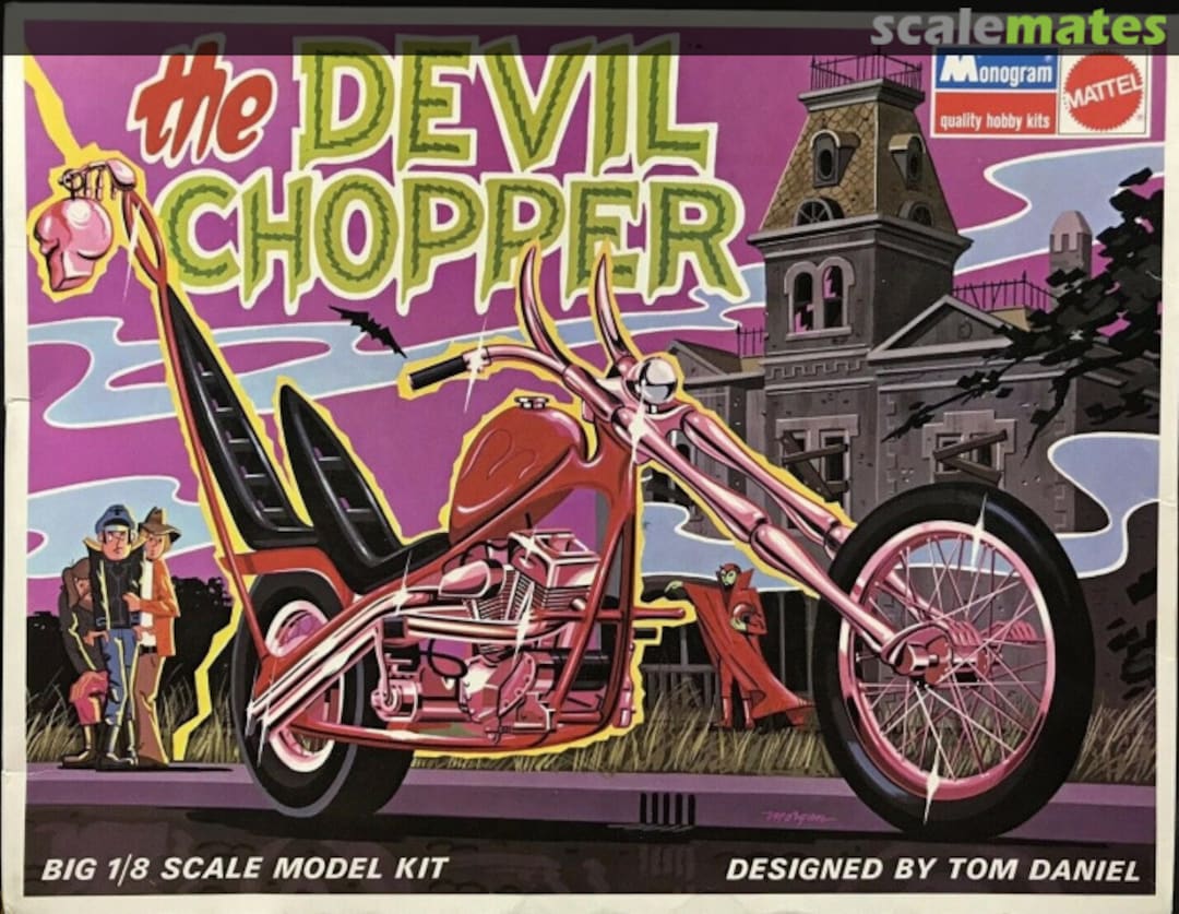 Boxart The Devil Chopper 5989 Monogram/Mattel Boxart The Devil Chopper 5989 Monogram/Mattel