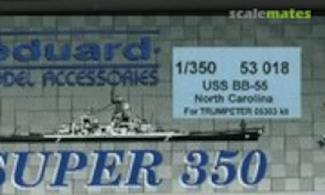 1:350 USS BB-55 North Carolina (Eduard 53018) 53018