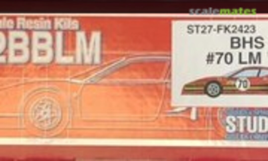 1:24 Ferrari 512BB "BHS" #70 (1982) (Studio27 ST27-FK2423) ST27-FK2423