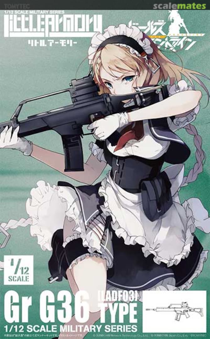 Boxart Gr G36 LADF03 Tomytec Boxart Gr G36 LADF03 Tomytec