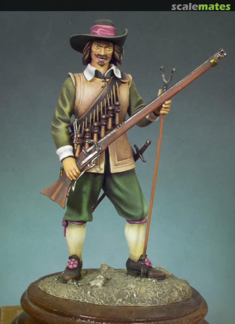 Boxart Musketeer (1643) S8-F04 Andrea Miniatures Boxart Musketeer (1643) S8-F04 Andrea Miniatures