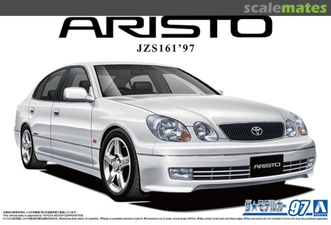 Boxart Toyota JZS161 Aristo V300 Vertex Edition '97 061954 Aoshima Boxart Toyota JZS161 Aristo V300 Vertex Edition '97 061954 Aoshima