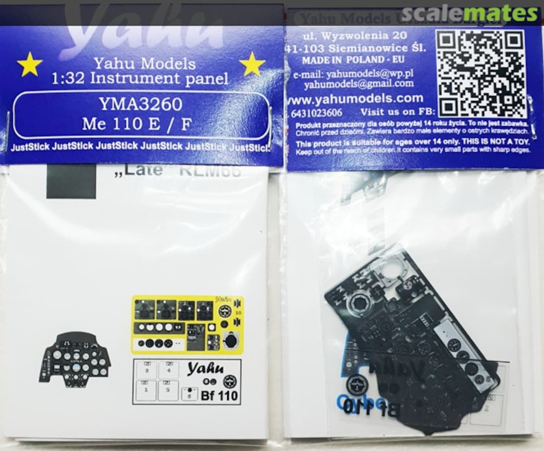 Boxart Me 110 E/F YMA3260 Yahu Models Boxart Me 110 E/F YMA3260 Yahu Models