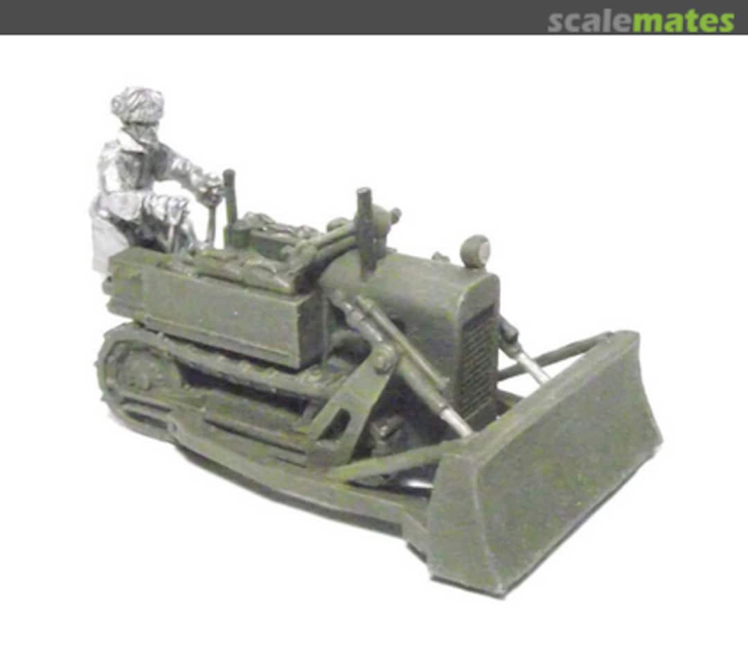 Boxart Airborne Dozer with British Para Operator BV113 SHQ Miniatures