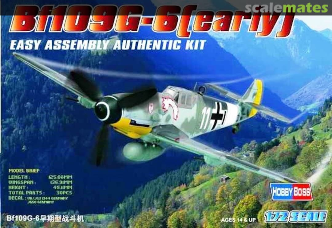 Boxart Bf109G-6(early) 80225 HobbyBoss Boxart Bf109G-6(early) 80225 HobbyBoss