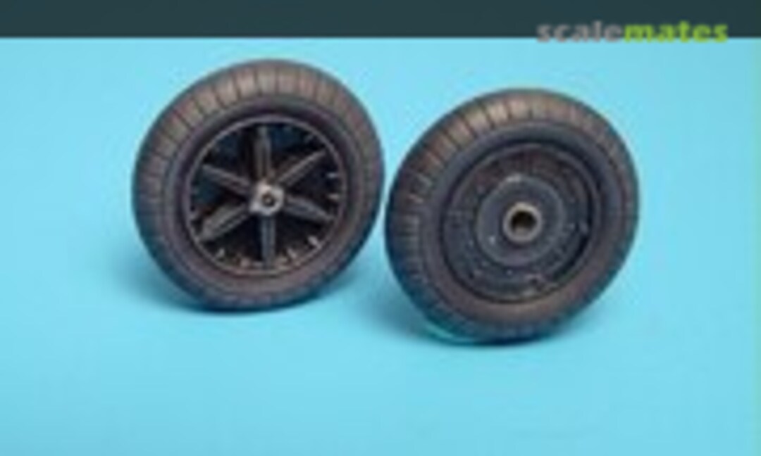 1:32 Bf 109F wheels & paint masks (Aires 2005) 2005