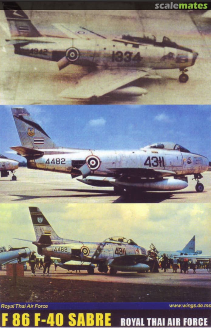 Boxart F-86 F-40 Sabre SSN48052 Siam Scale Boxart F-86 F-40 Sabre SSN48052 Siam Scale