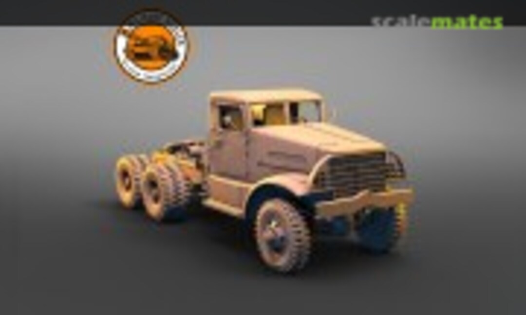 1:72 White 666 tractor truck hard top (Military Scales PMI203.2B) PMI203.2B