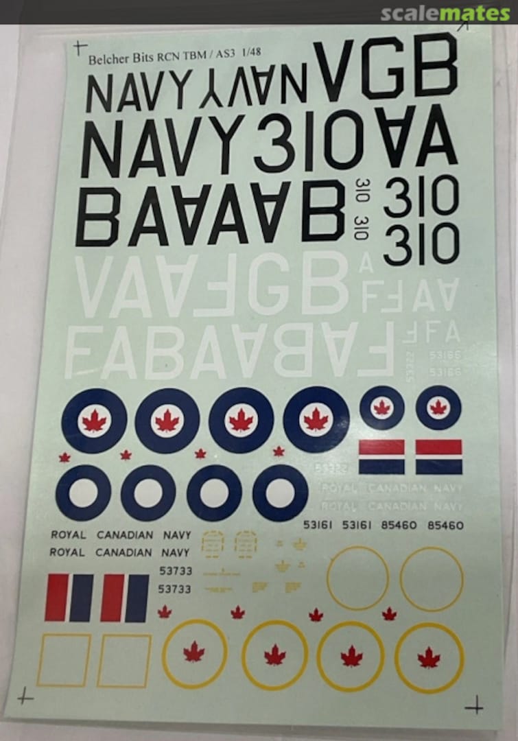 Boxart RCN Avenger TBM / AS3 original version Belcher Bits Boxart RCN Avenger TBM / AS3 original version Belcher Bits