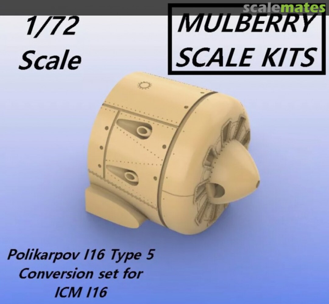 Boxart Polikarpov I16 Type 5 Conversion Set  Mulberry Scalekits