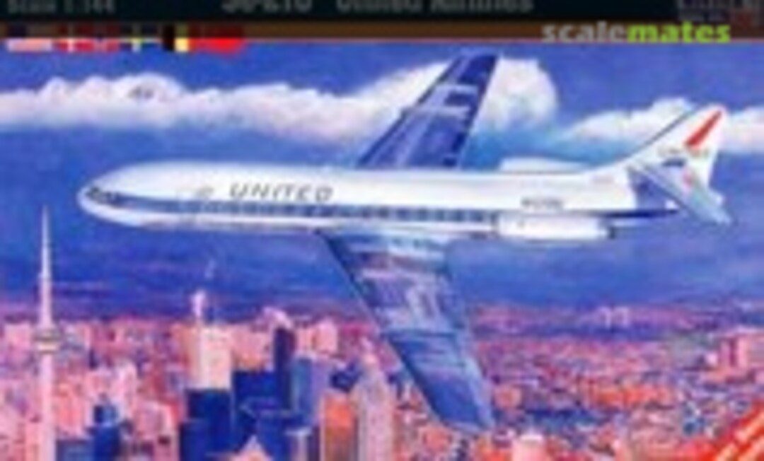 1:144 Se-210 &quot;United Airlines&quot; (MisterCraft D-27)