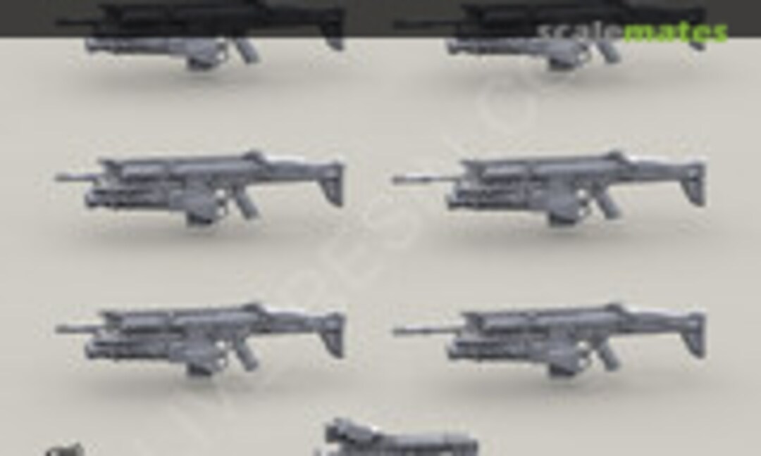 1:35 USSOCOM SCAR weapon system FN SCAR-H / Mk.17 (Live Resin LRE-35059) LRE-35059