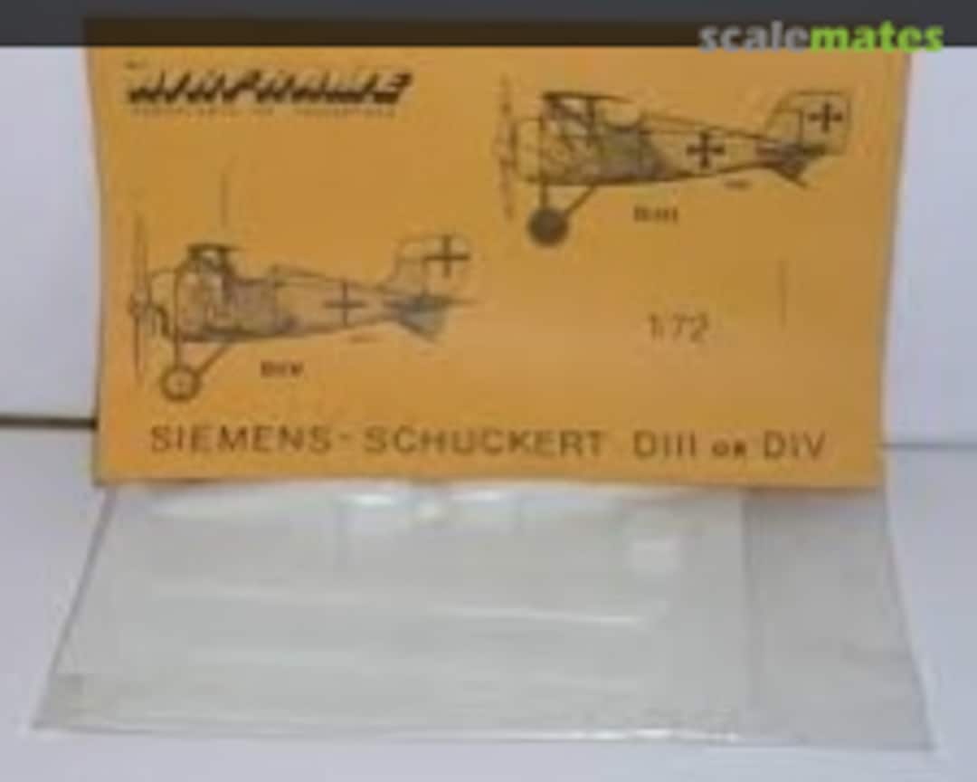 Boxart Siemens-Schuckert D.III or D.IV Airframe Boxart Siemens-Schuckert D.III or D.IV Airframe