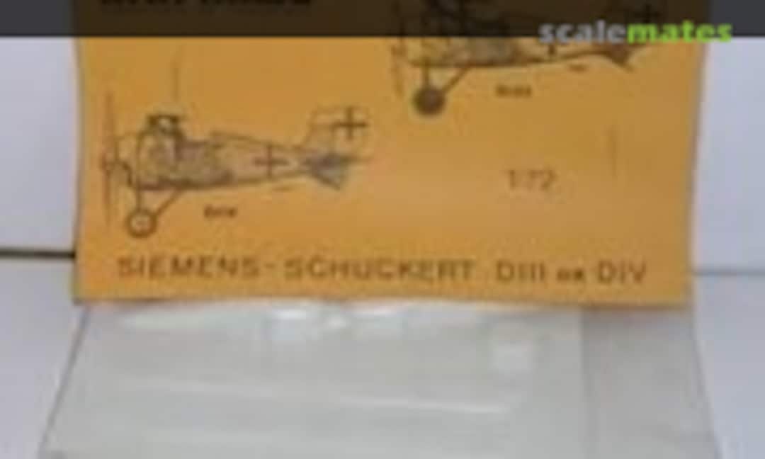 1:72 Siemens-Schuckert D.III or D.IV (Airframe )