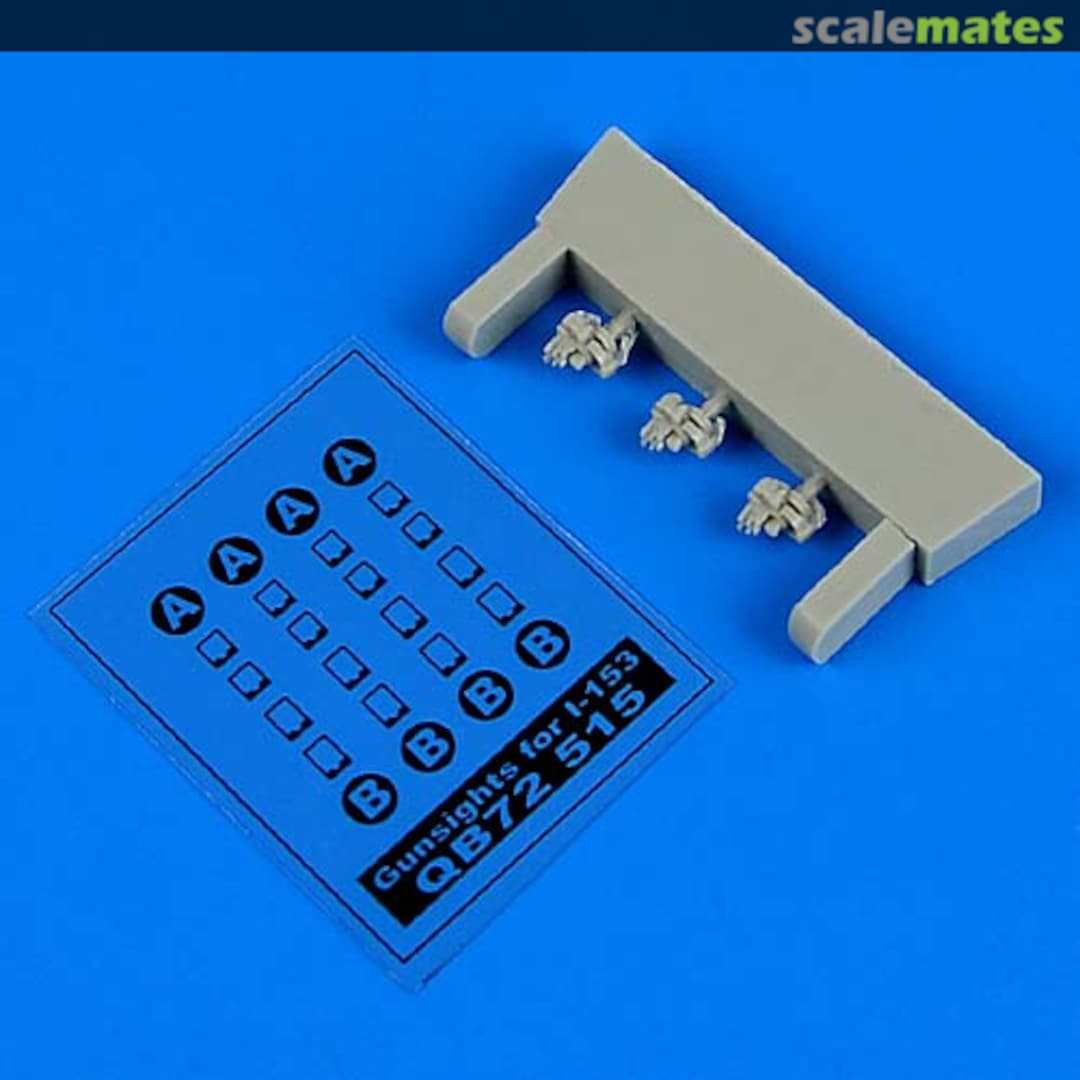 Boxart I-153 Chaika - Gunsights QB 72 515 Quickboost Boxart I-153 Chaika - Gunsights QB 72 515 Quickboost