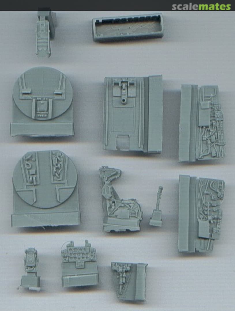 Boxart Su-7 Fitter- Resin Cockpit Replacement Set C52 NeOmega