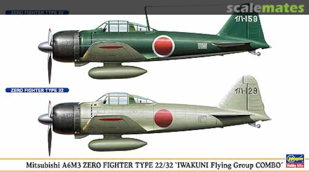 Boxart Mitsubishi A6M3 Zero Fighter Type 22/32 00949 Hasegawa Boxart Mitsubishi A6M3 Zero Fighter Type 22/32 00949 Hasegawa