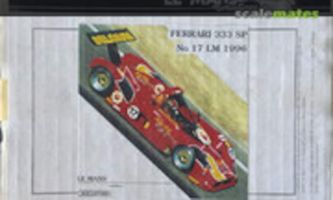 Ferrari 333 SP #010 &quot;Racing for Belgium&quot; (Le Mans Miniatures 143019)