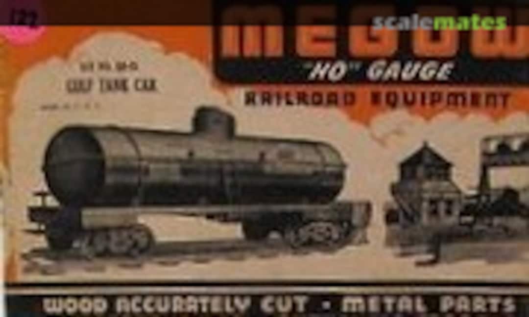 1:87 Gulf Tank Car (Megow QD-25) QD-25
