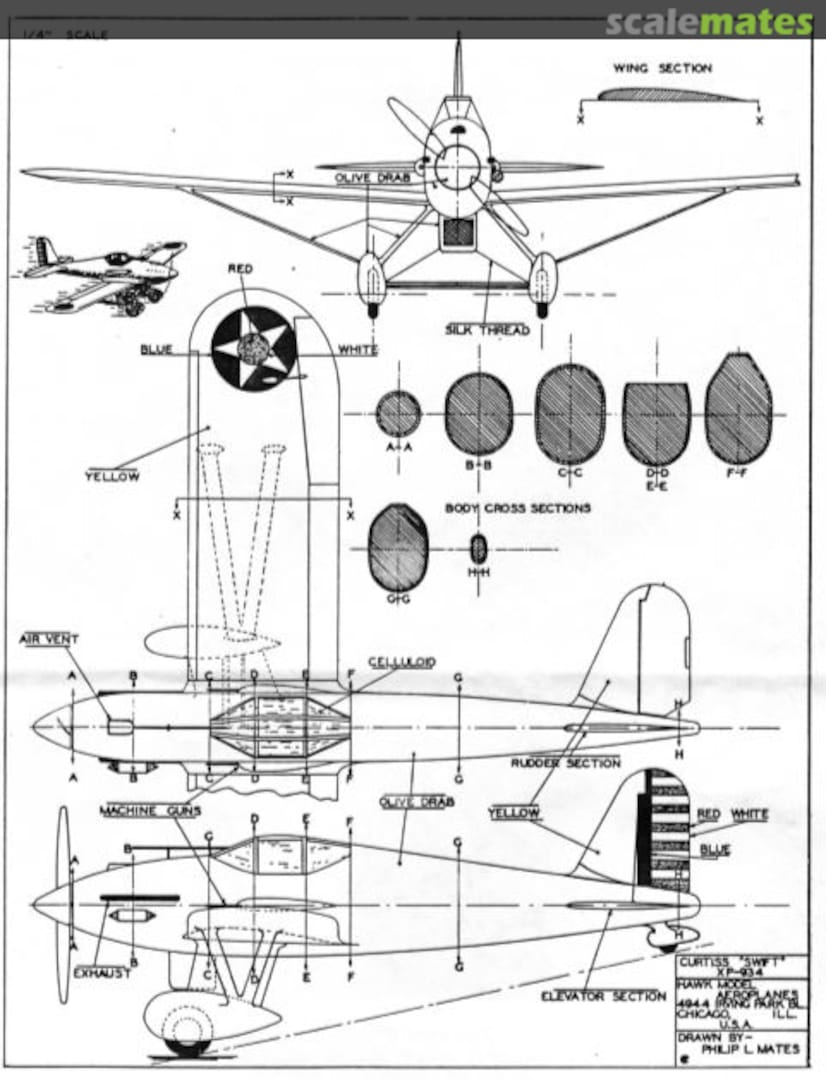 Boxart Curtiss Swift XP-934 (XP-31) Hawk Boxart Curtiss Swift XP-934 (XP-31) Hawk