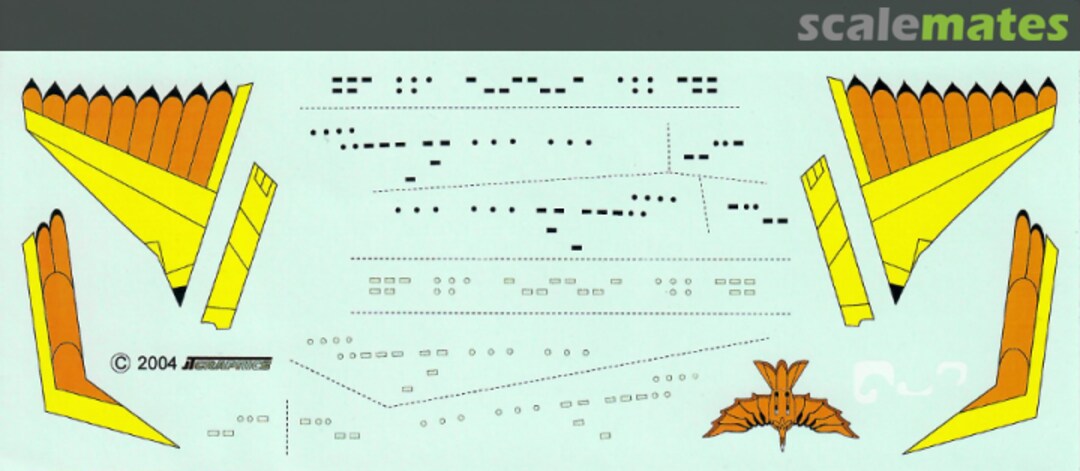 Boxart Romulan D7 Decals JTG-022-A JT-Graphics