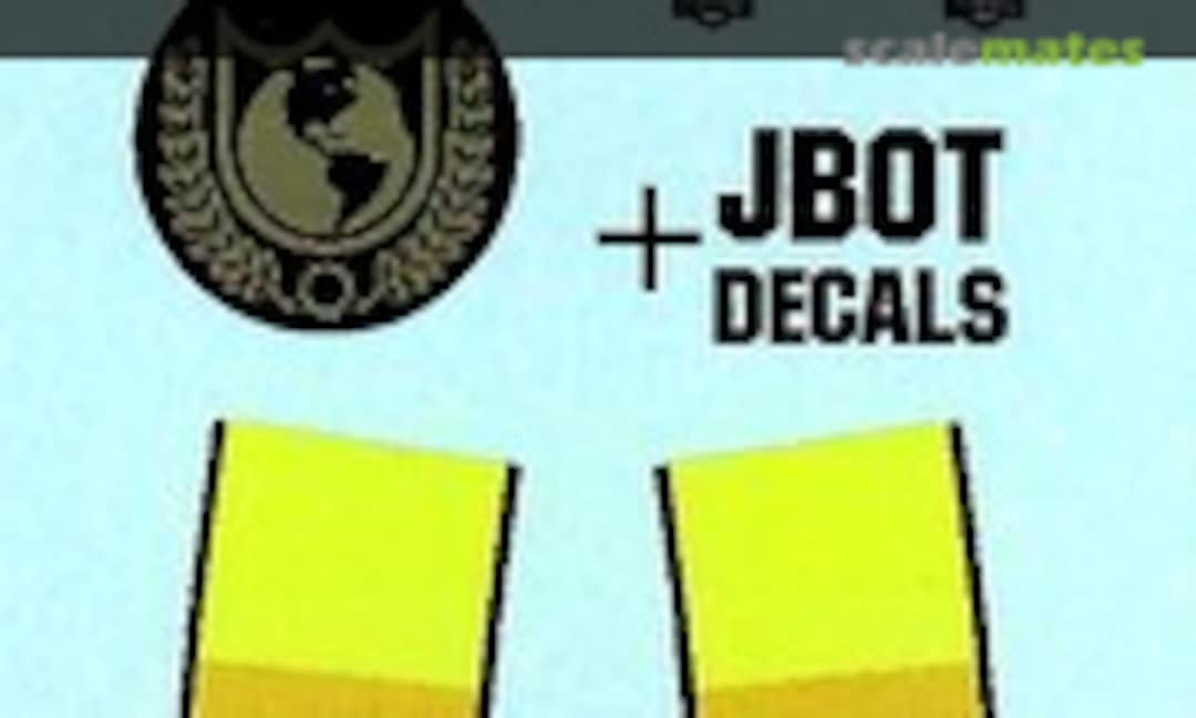 1:48 Buck Rogers Starfighter Decals (JBOT Decals 048-08-01) 048-08-01