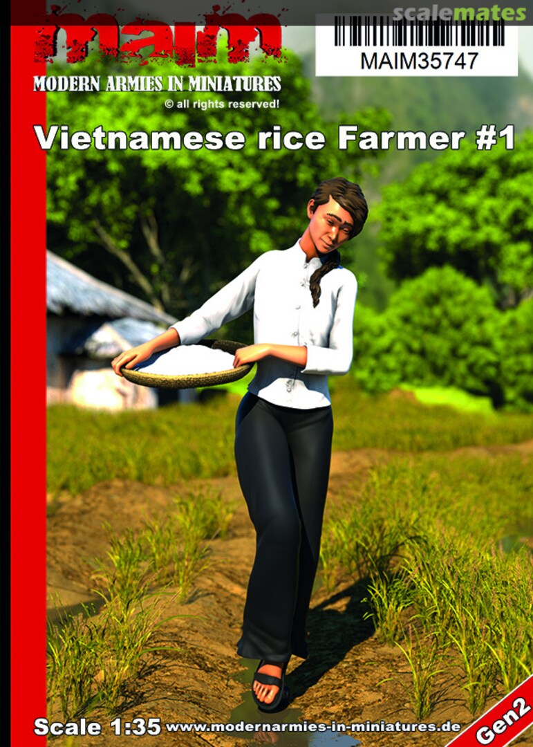 Boxart Vietnamese Rice Farmer #1 MAIM35747 MAiM Boxart Vietnamese Rice Farmer #1 MAIM35747 MAiM