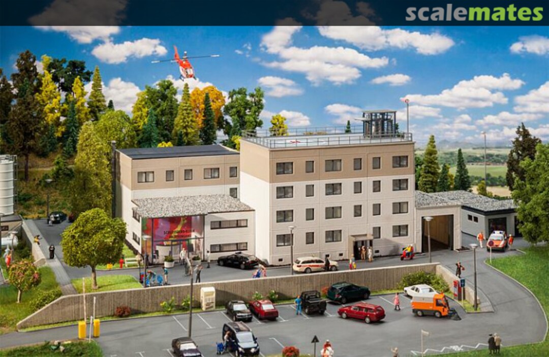 Boxart Klinik H0 130809 Faller Boxart Klinik H0 130809 Faller