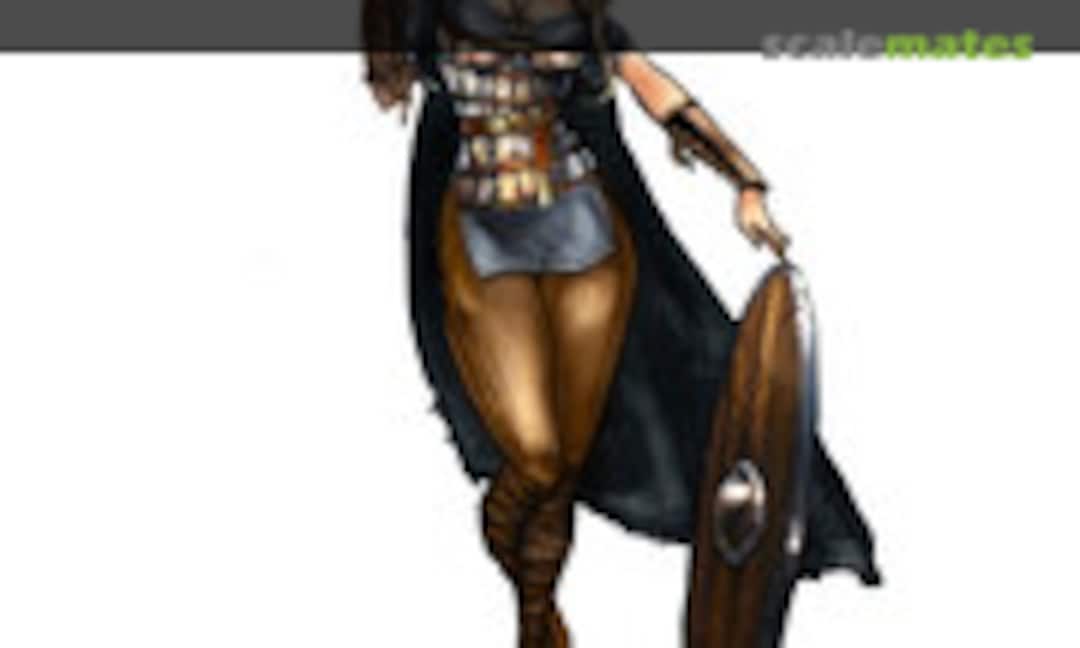 28mm Lagertha, the Shieldmaiden (WARGAMER GAMES STUDIO HD-28-02) HD-28-02