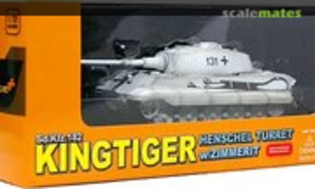 1:72 Kingtiger Henschel Turret w/Zimmerit (Dragon Armor 62007)