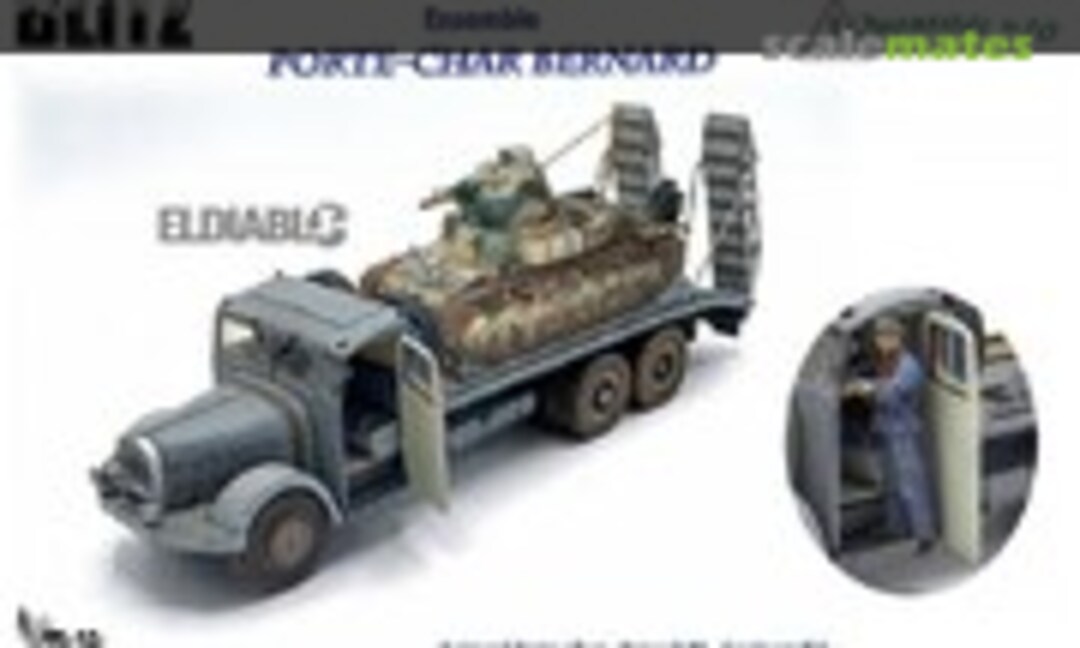 1:35 Bernard Porte-Char with Renault D1 (Blitz 35-G004) 35-G004