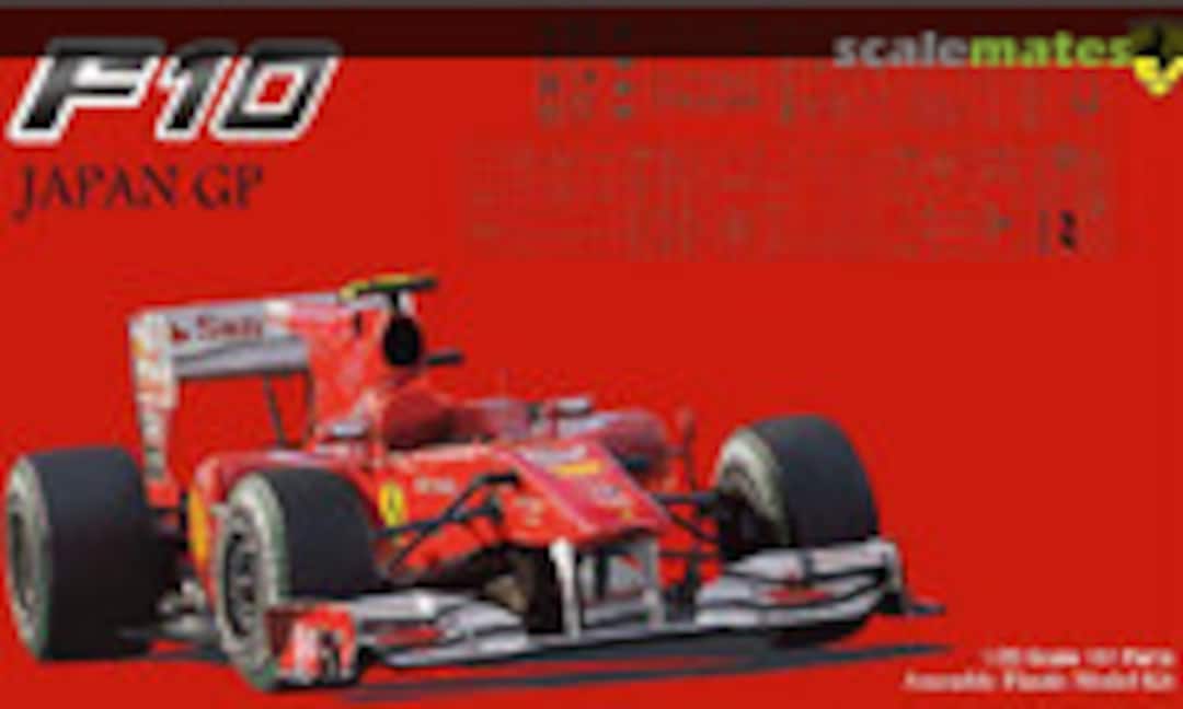 1:20 Ferrari F10 2010 Tokyo Grand Prix (Fujimi 09087) 09087
