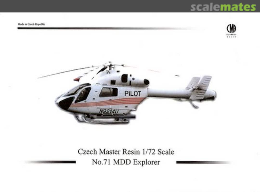 Boxart MDD MD 900 Explorer 71 CMR Boxart MDD MD 900 Explorer 71 CMR