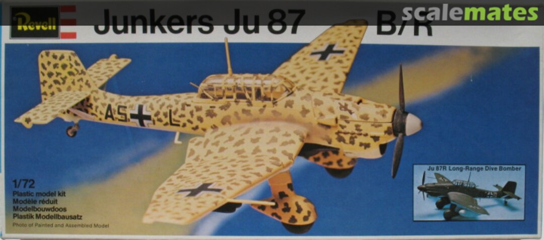 Boxart Junkers Ju 87 B/R 0149 Revell Boxart Junkers Ju 87 B/R 0149 Revell