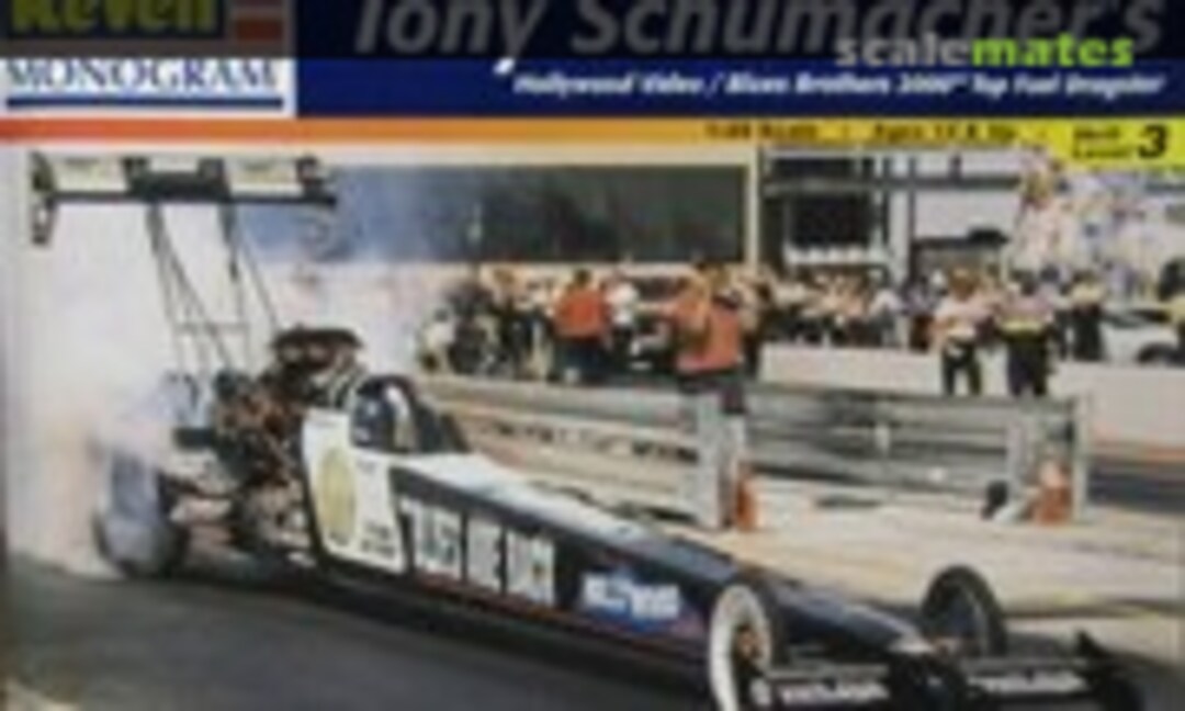 Tony Schumacher Blues Brothers Top Fuel Dragster (Revell Monogram 85-7659)